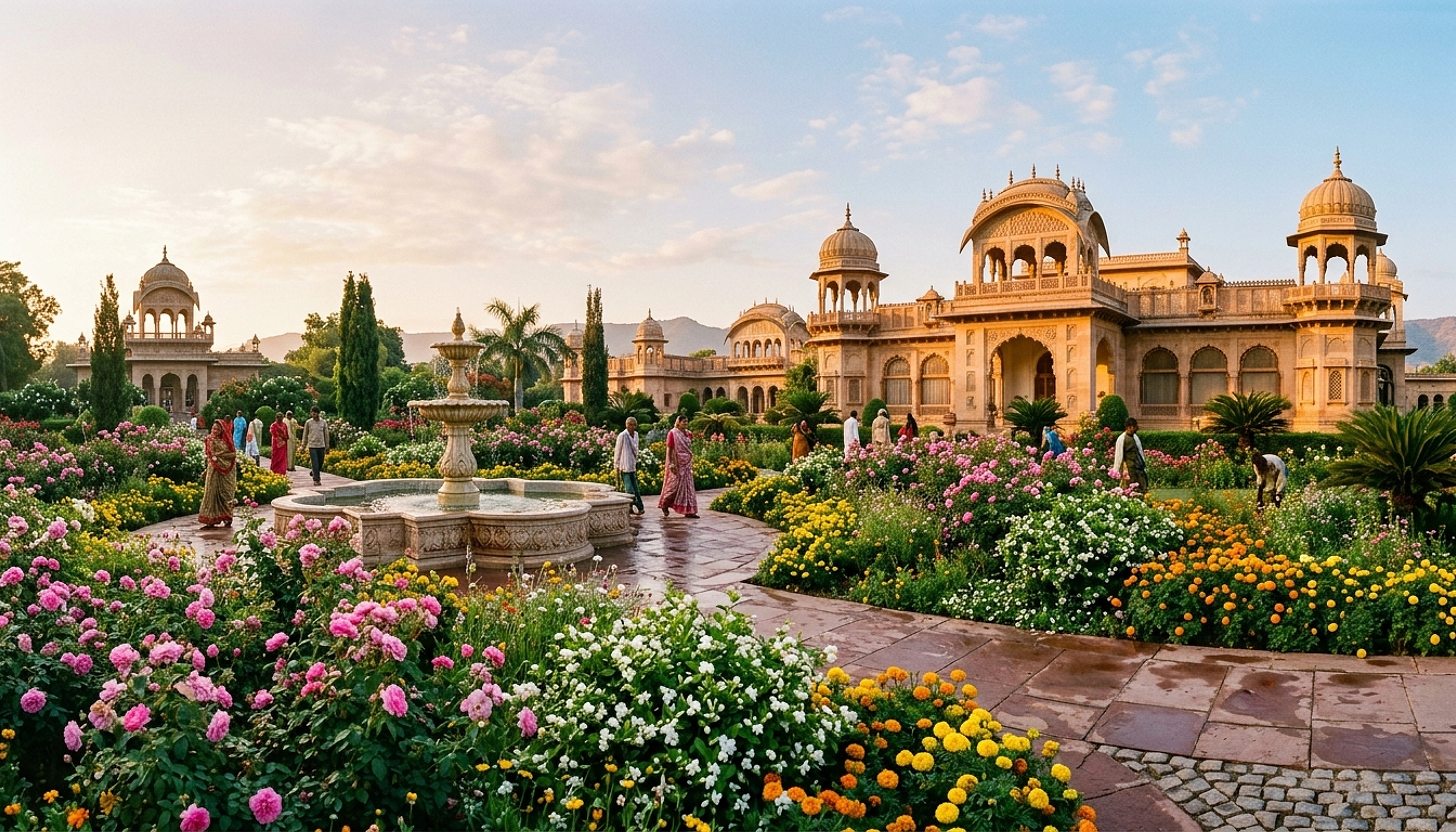 Historic Gardens and Architecture of Palanpur - Bagwan Perfumery